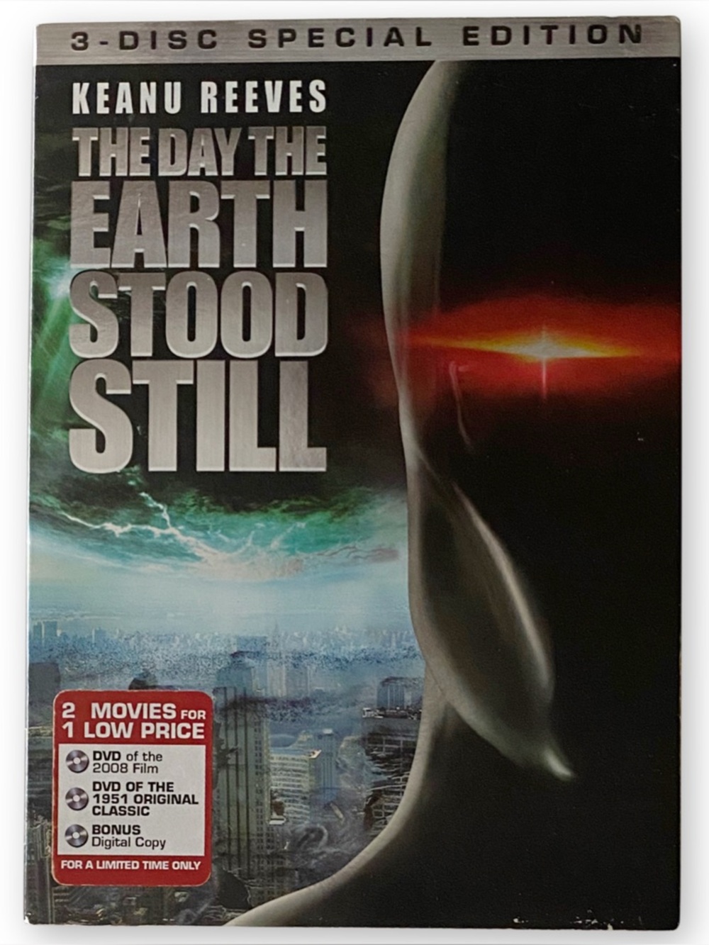 The Day the Earth Stood Still 2009 3-Disc Special Edition Box Set DVD Movie
